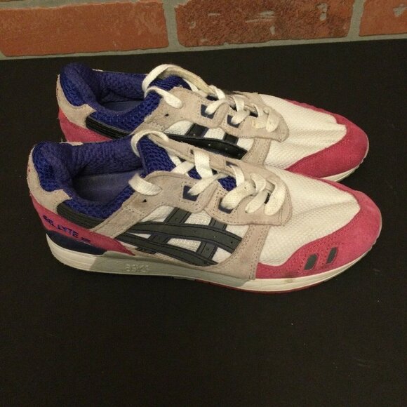 Asics Womens Gel-Lyte III Multicolor H301N Lace Up Sneakers Shoes Size 7 - Picture 11 of 11